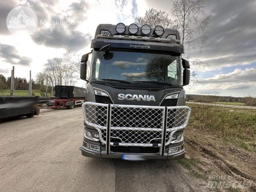 Scania R 730 Camiões de transporte de troncos