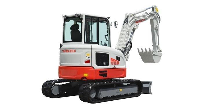 Takeuchi TB 350R Mini Escavadoras <7t