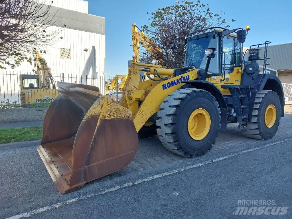 Komatsu WA470-8 Pás carregadoras de rodas