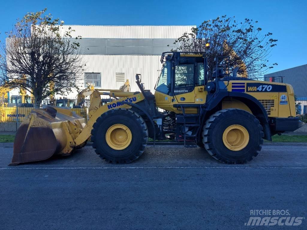 Komatsu WA470-8 Pás carregadoras de rodas