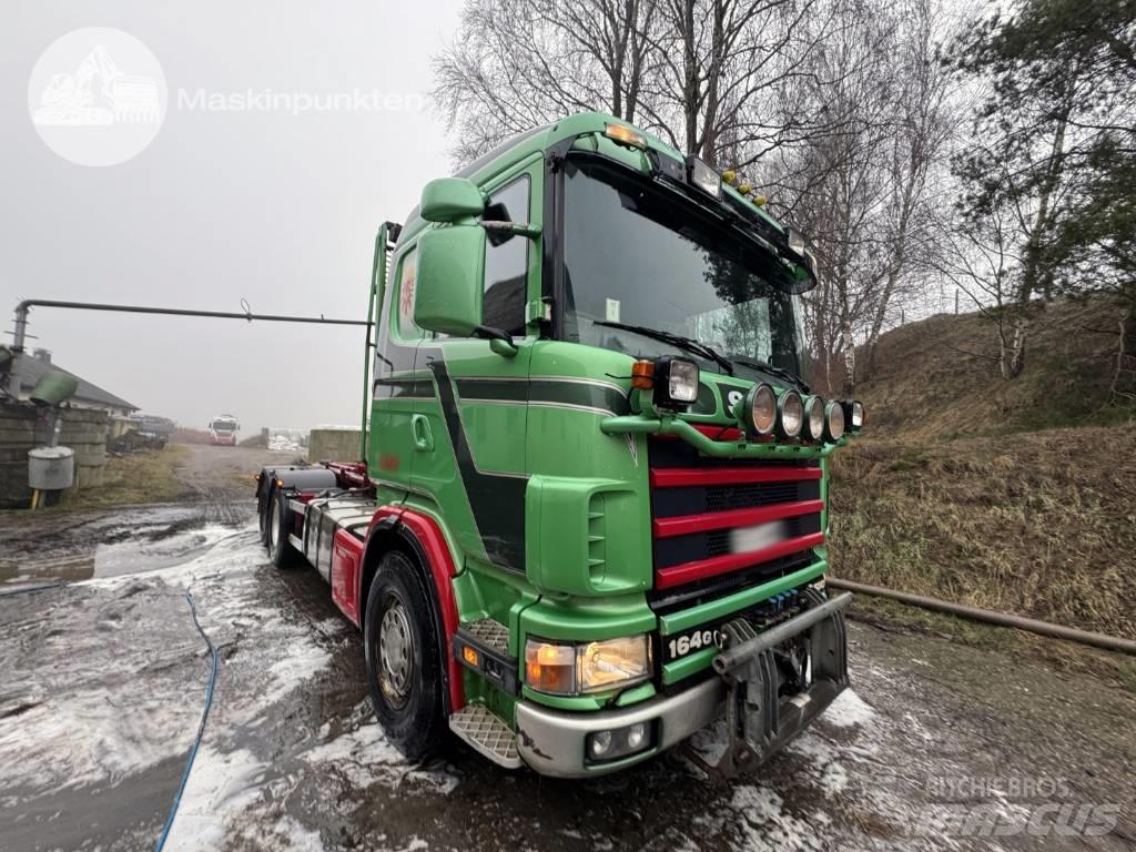 Scania R 164-580 Camiões Ampliroll