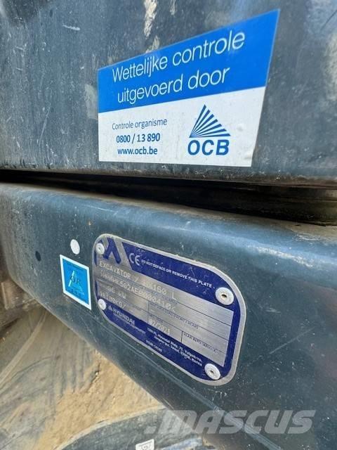 Hyundai HX 160 Escavadoras de rastos