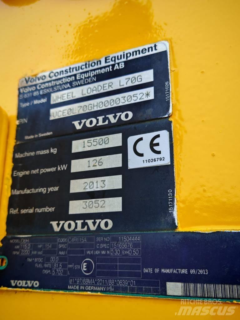 Volvo L 70 G Pás carregadoras de rodas