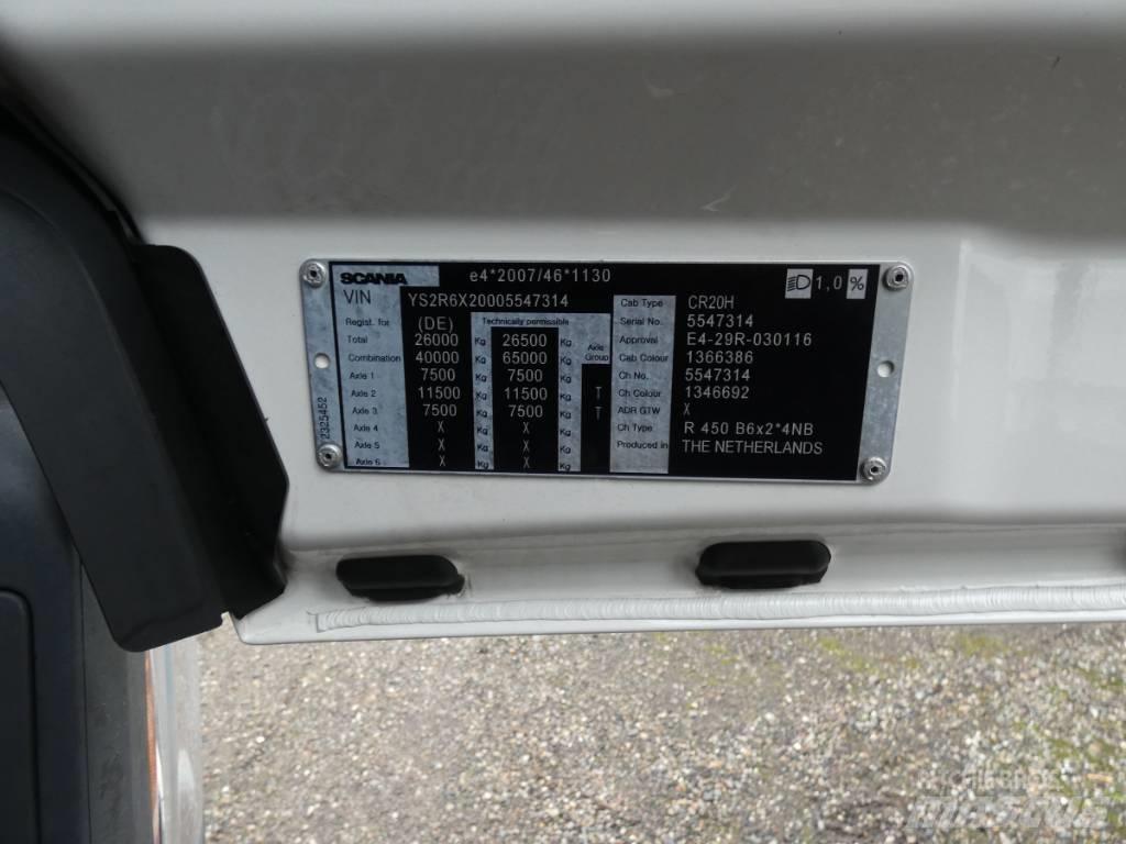 Scania R 450 Camiões de chassis e cabine