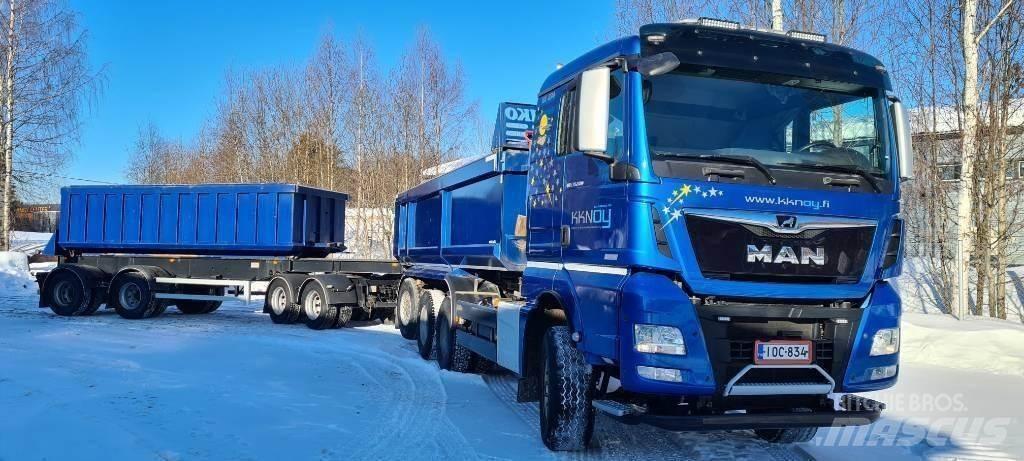 MAN TGX 35.580 Camiões basculantes