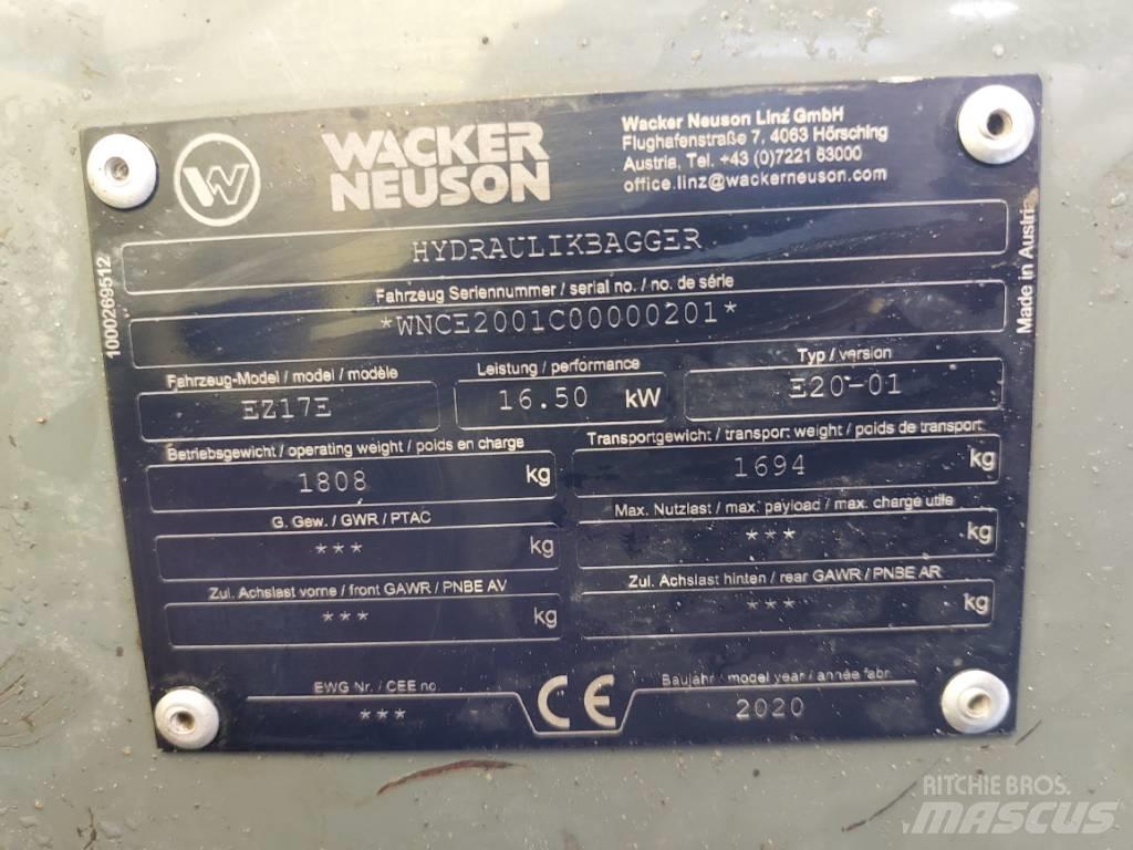 Wacker Neuson EZ17e Escavadoras de rastos