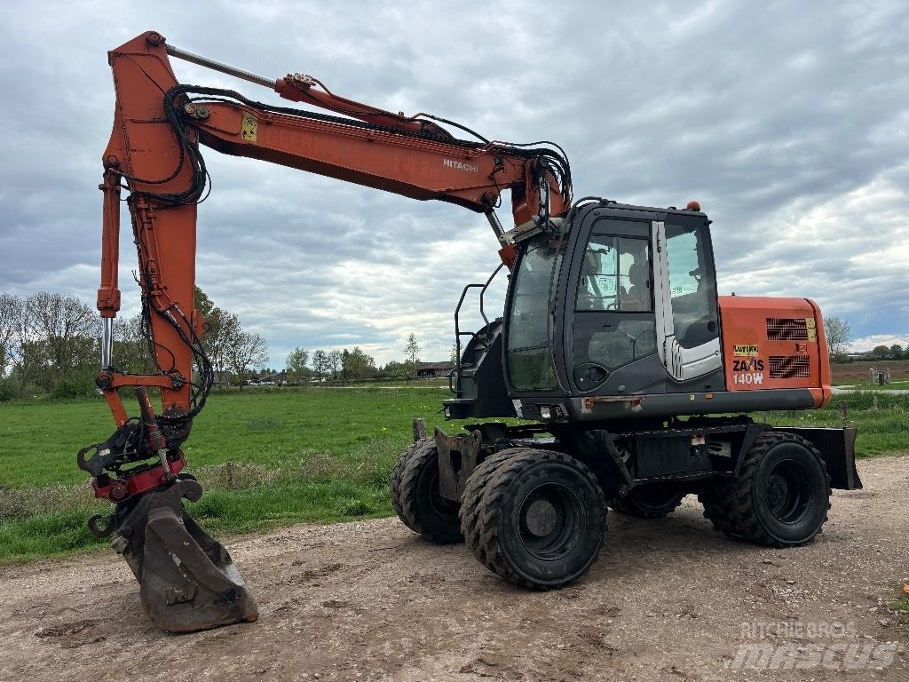 Hitachi ZX 140 W T-3 Escavadoras de rodas