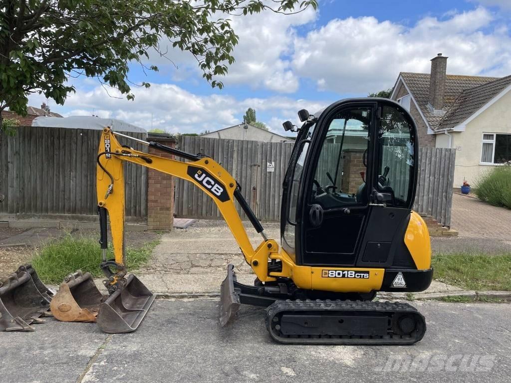 JCB 8018 CTS Mini Escavadoras <7t