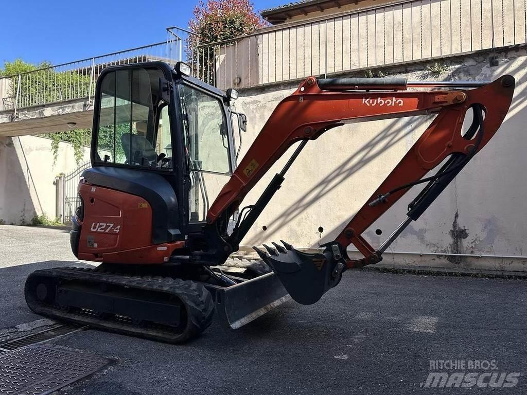 Kubota U27-4 Mini Escavadoras <7t