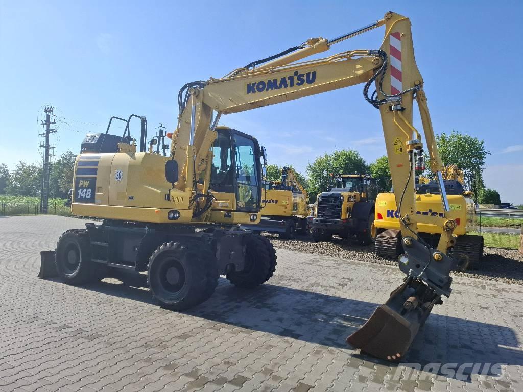 Komatsu PW 148-11 Escavadoras de rodas