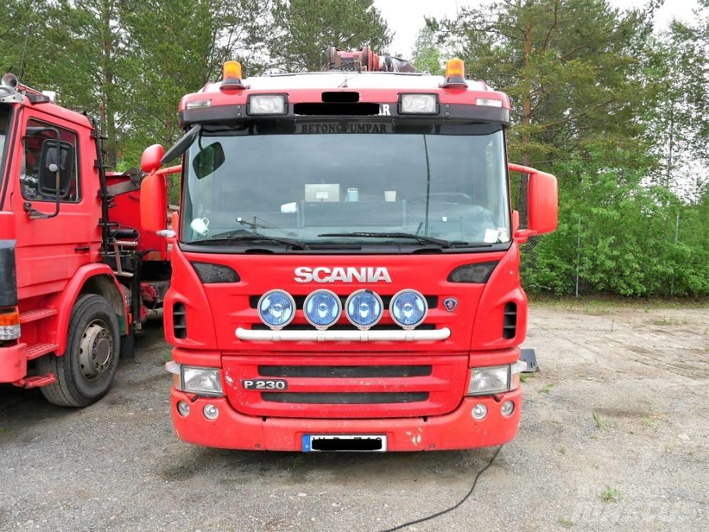 Scania P230 4x2 4x2 Camiões bomba Betão
