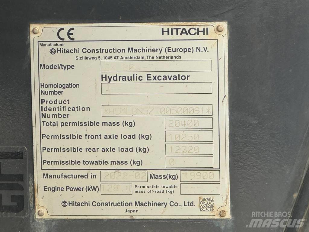 Hitachi ZW 180 Escavadoras de rodas