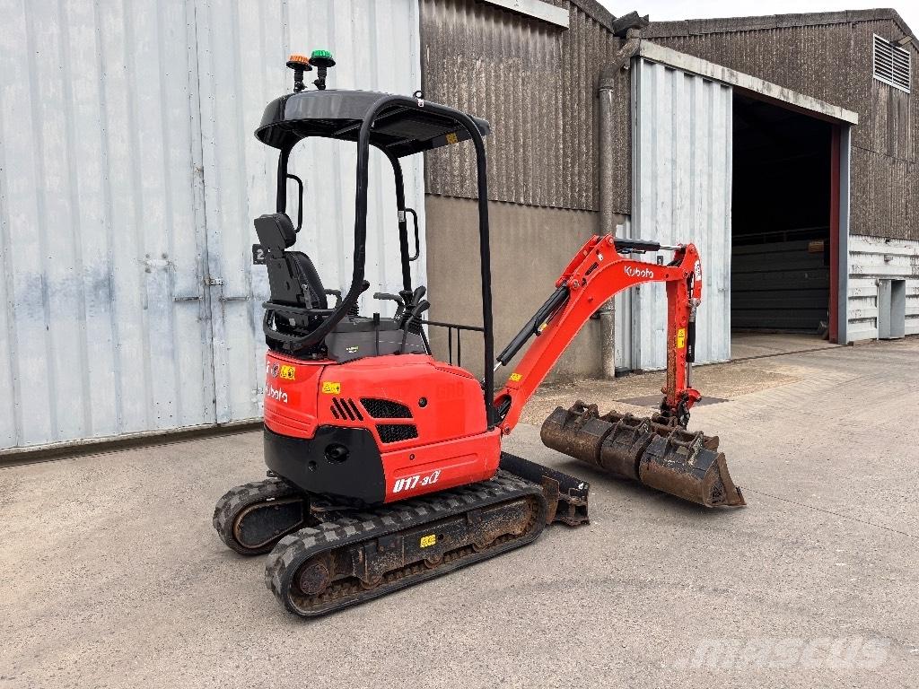Kubota U 17 Mini Escavadoras <7t