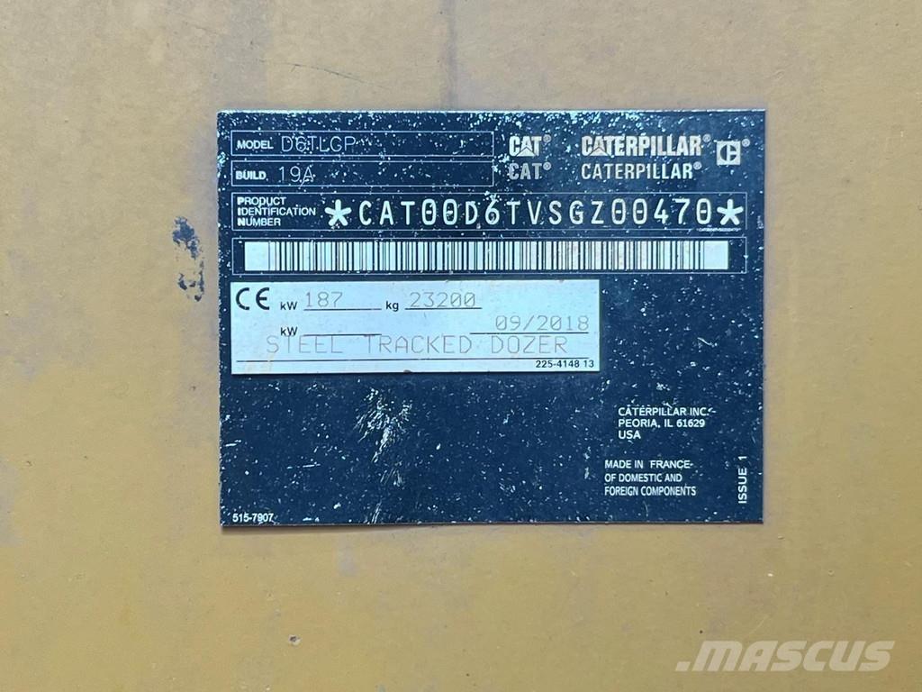CAT D6T LGP Dozers - Tratores rastos