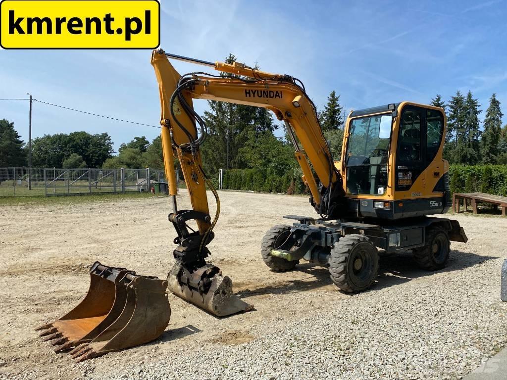 Hyundai Robex 55-9 A Escavadoras de rodas