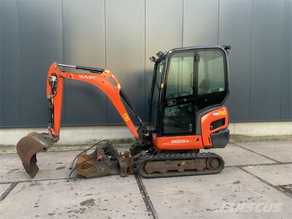 Kubota KX 019-4 Mini Escavadoras <7t