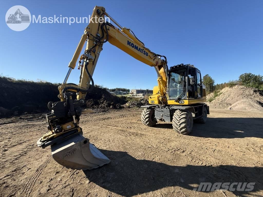Komatsu PW 160 Escavadoras de rodas