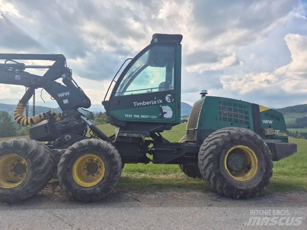 Timberjack 1070D Processadores florestais
