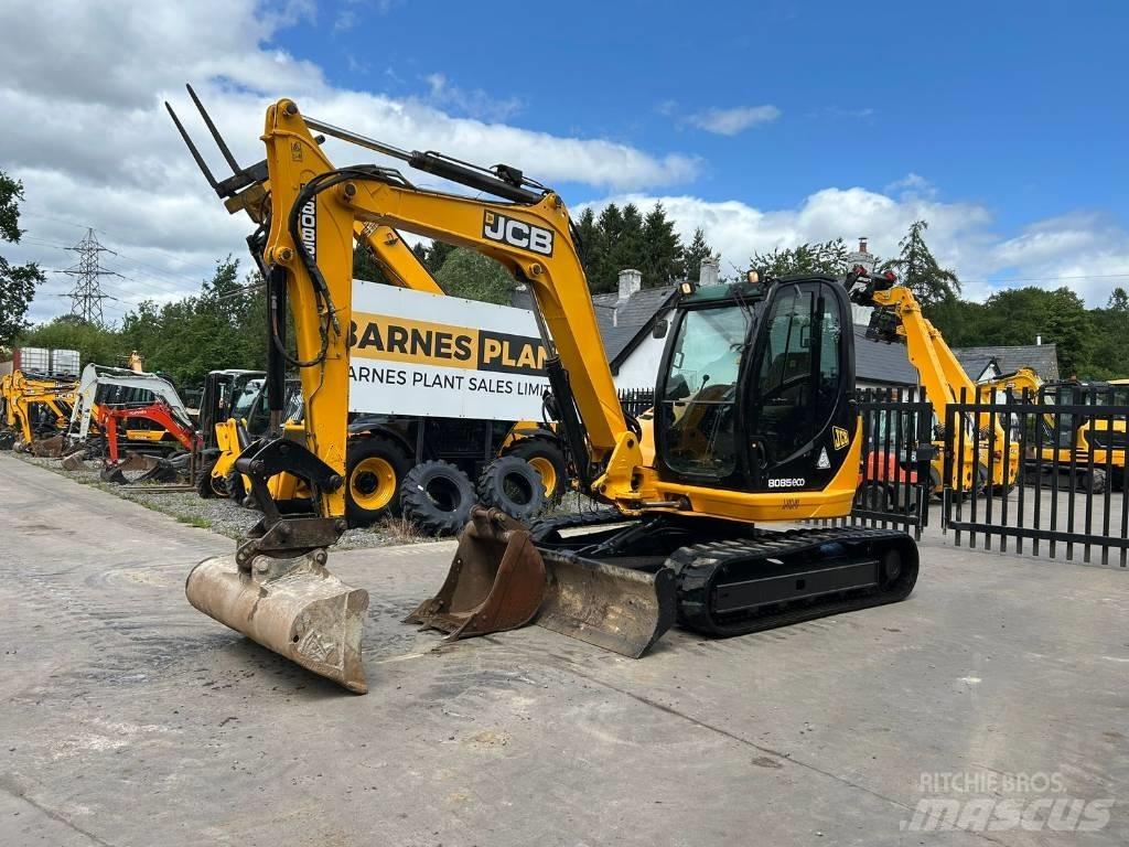 JCB 8085 ZTS Escavadoras Midi 7t - 12t