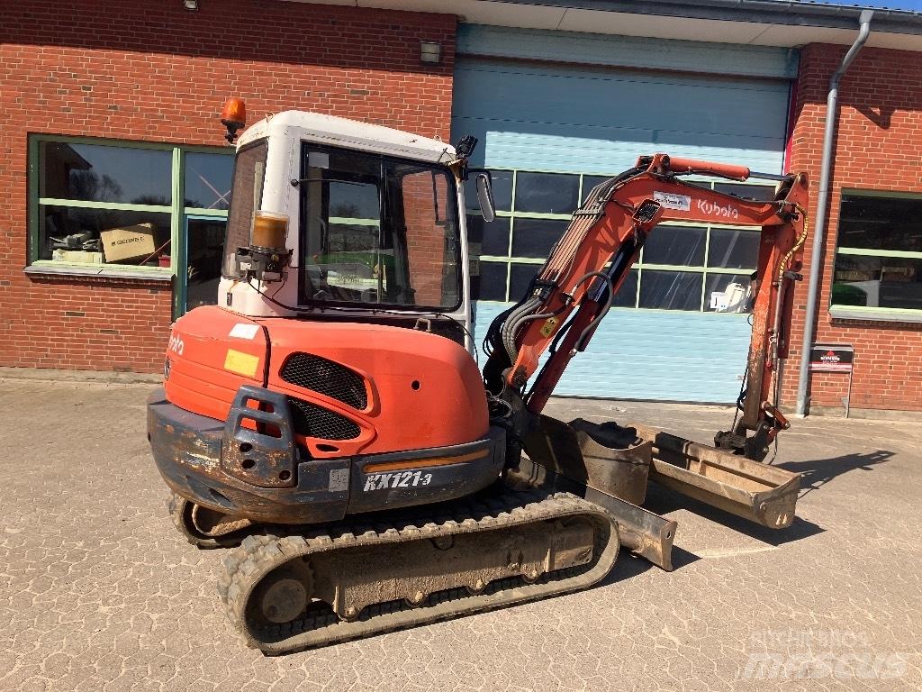 Kubota KX121-3 Mini Escavadoras <7t