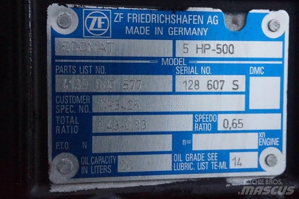 ZF 5 HP-500 Caixas de velocidades