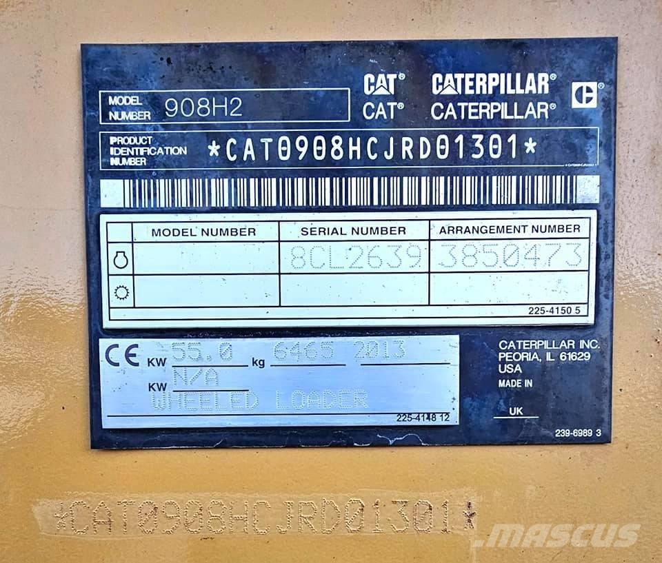 CAT 908 H 2 Pás carregadoras de rodas