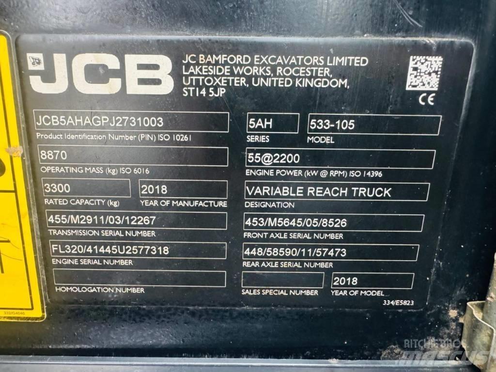 JCB 533-105 Manipuladores telescópicos