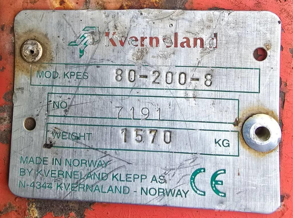Kverneland ES80 Charruas reversíveis