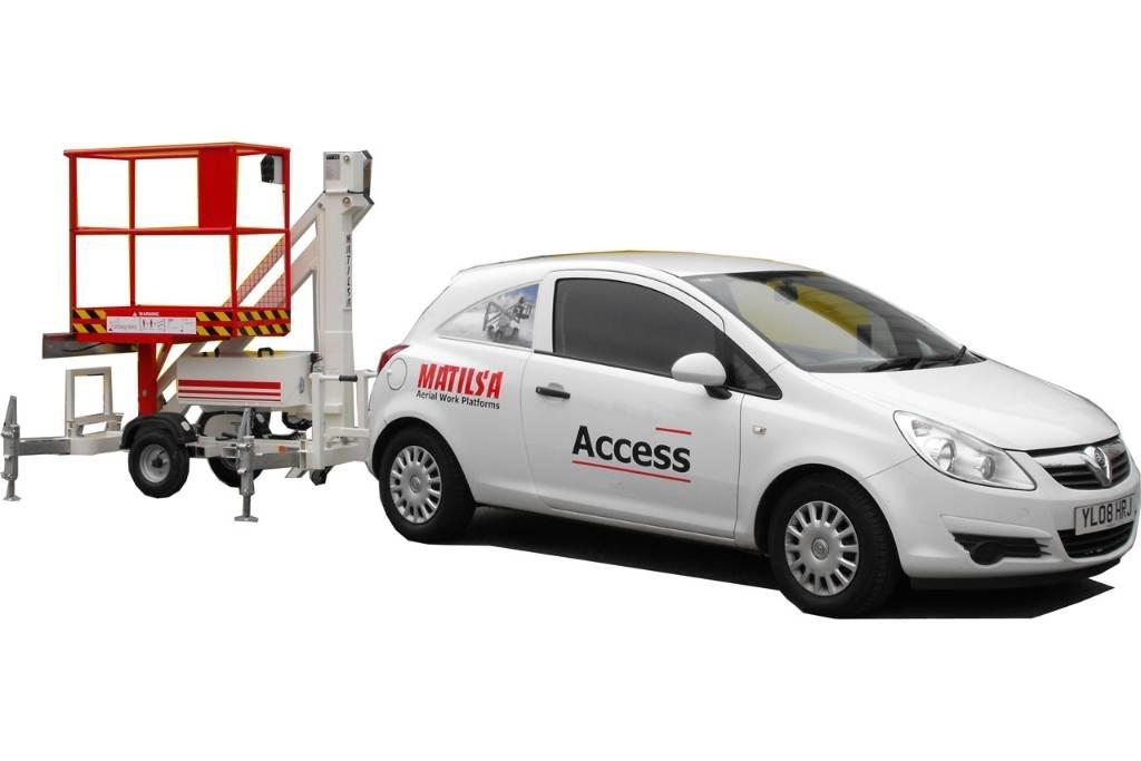 Matilsa Parma 7 Plataformas aéreas montadas em atrelados