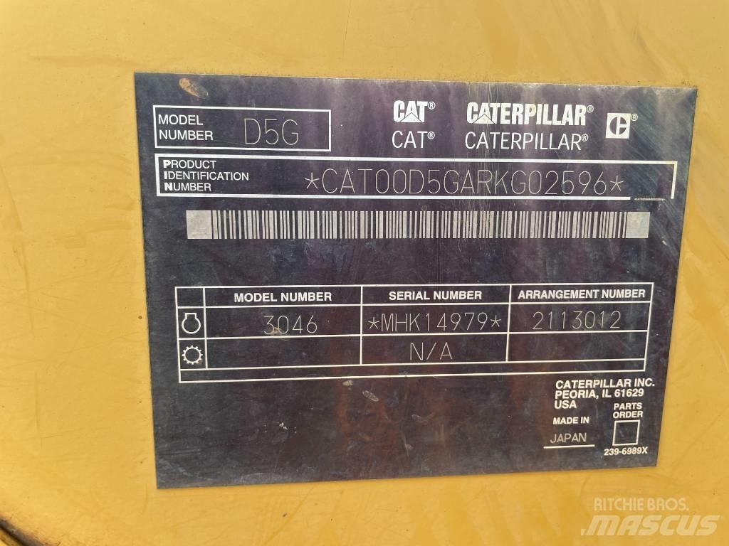 CAT D 5 LGP Dozers - Tratores rastos
