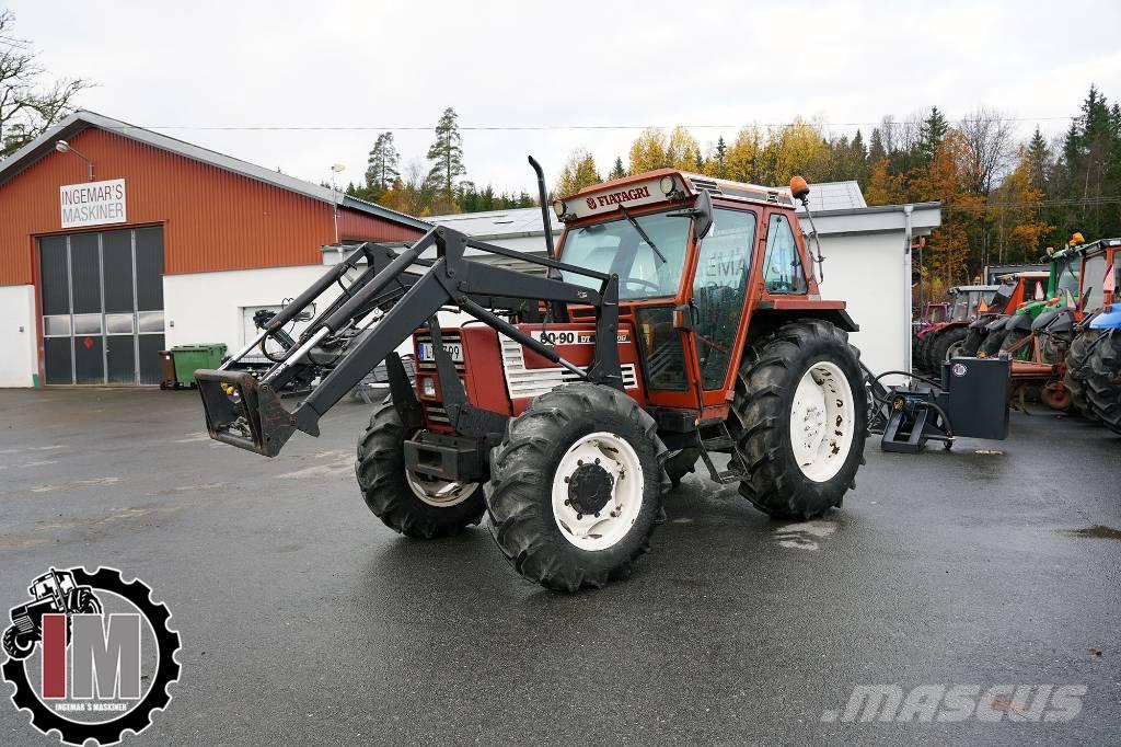 Fiat 80-90 DT LTU399 Tratores Agrícolas usados