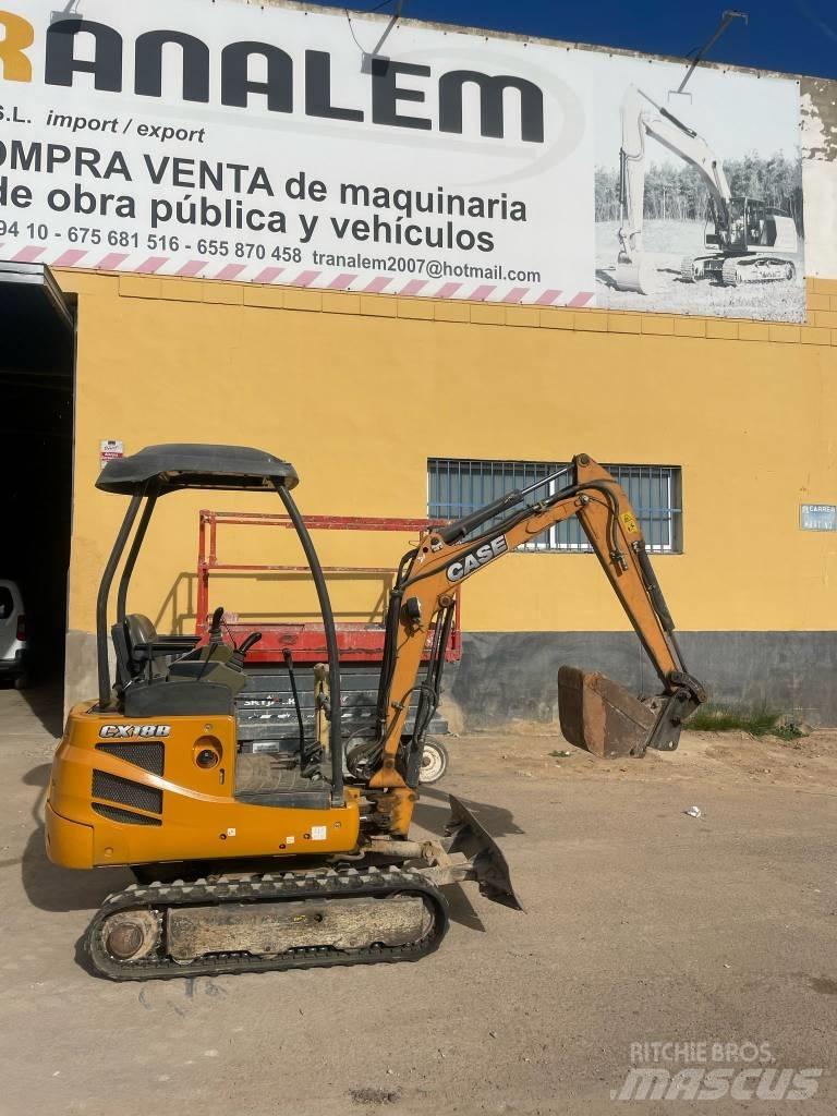CASE CX 18 B Mini Escavadoras <7t