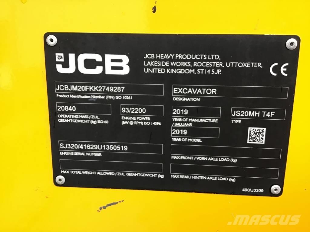 JCB JS 20 MH Manipuladores de resíduos / indústria