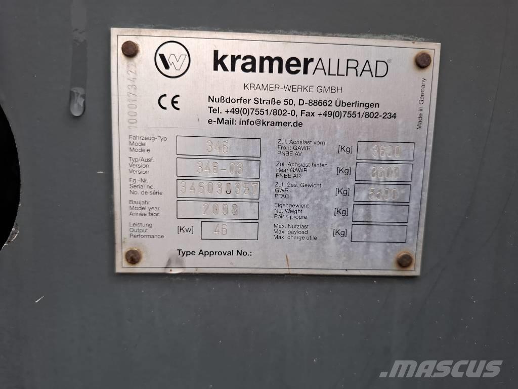 Kramer 750 Pás carregadoras de rodas