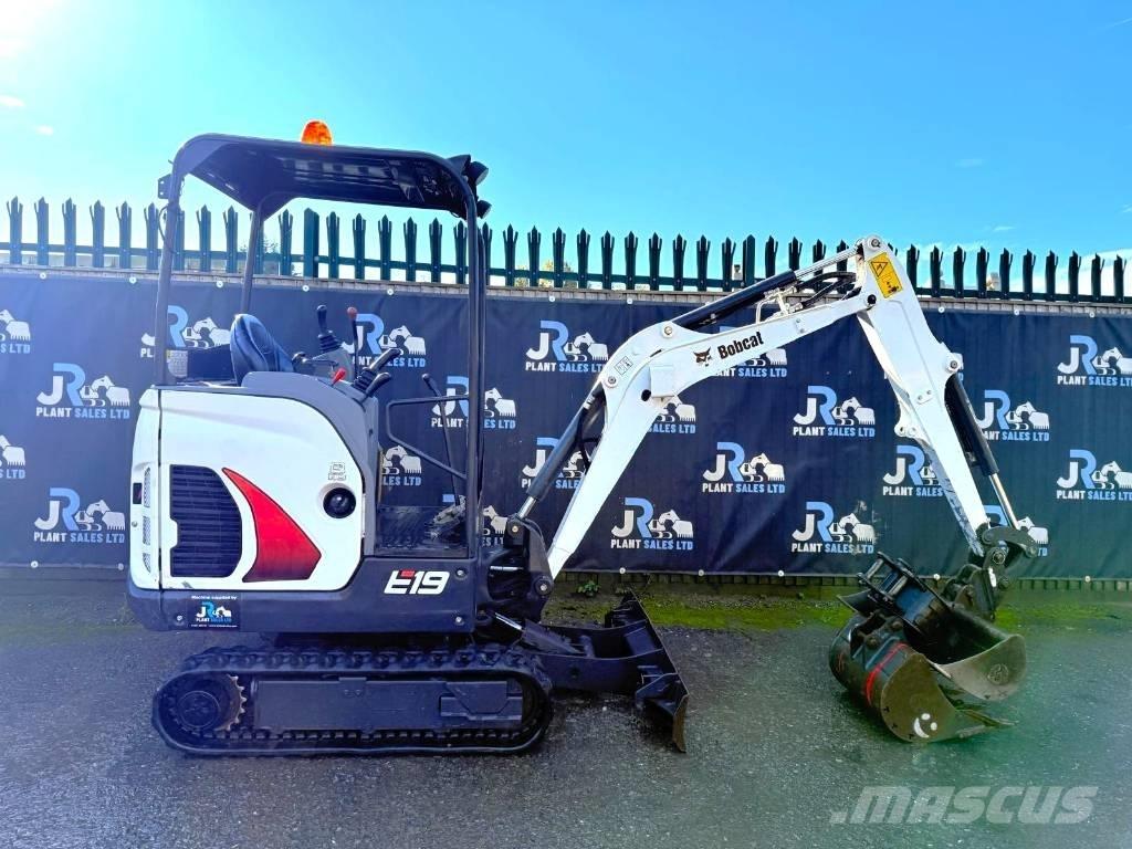 Bobcat E 19 Mini Escavadoras <7t
