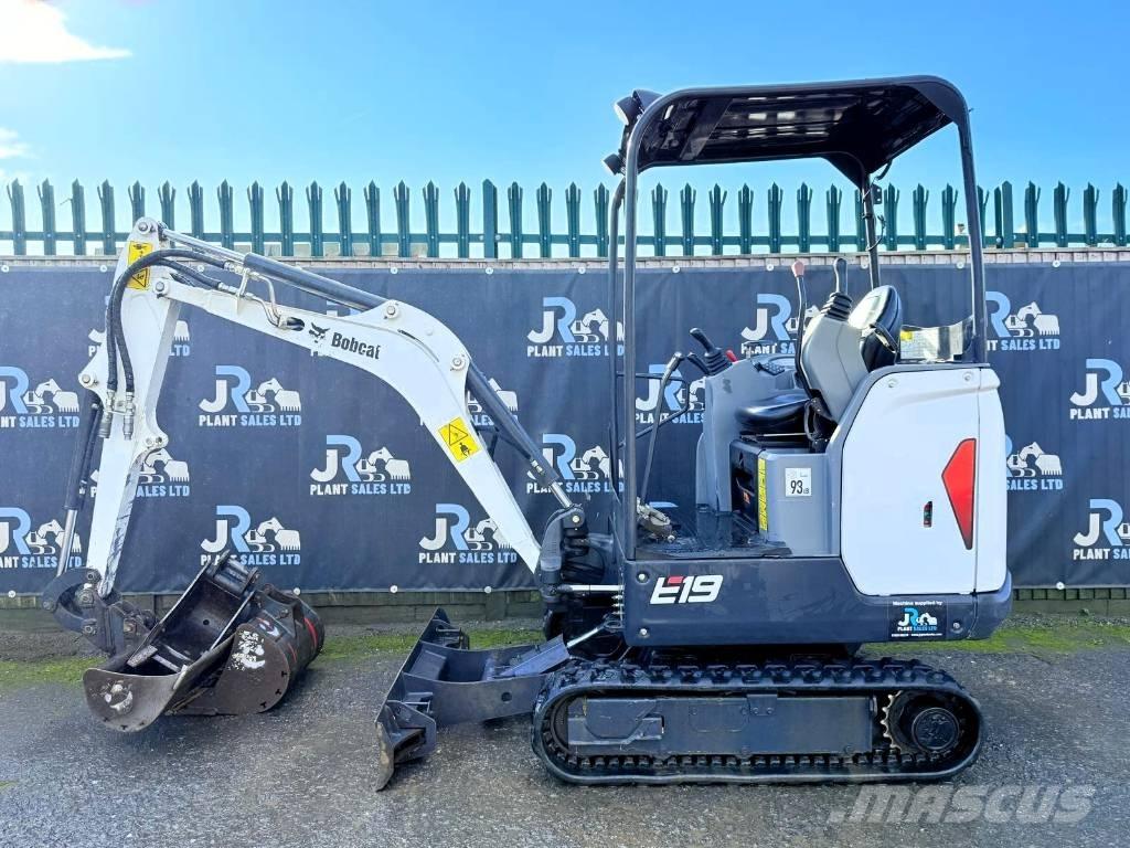 Bobcat E 19 Mini Escavadoras <7t