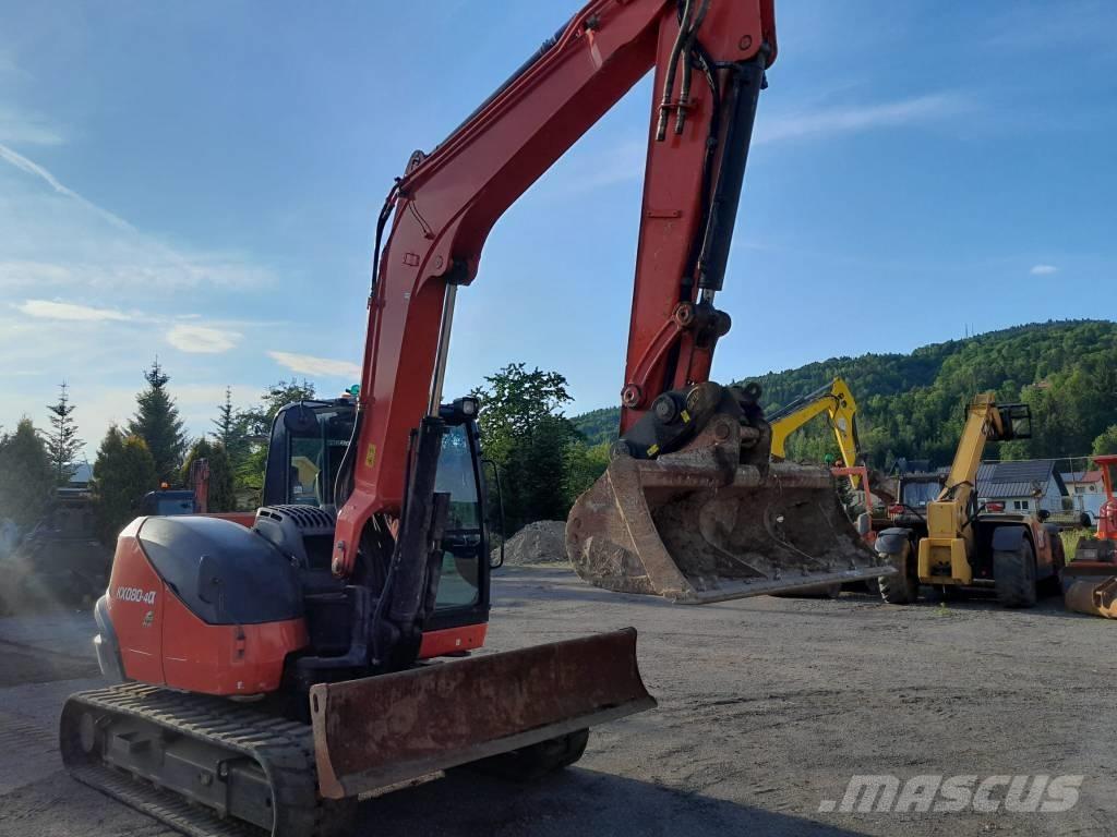 Kubota KX 080-4 Escavadoras Midi 7t - 12t