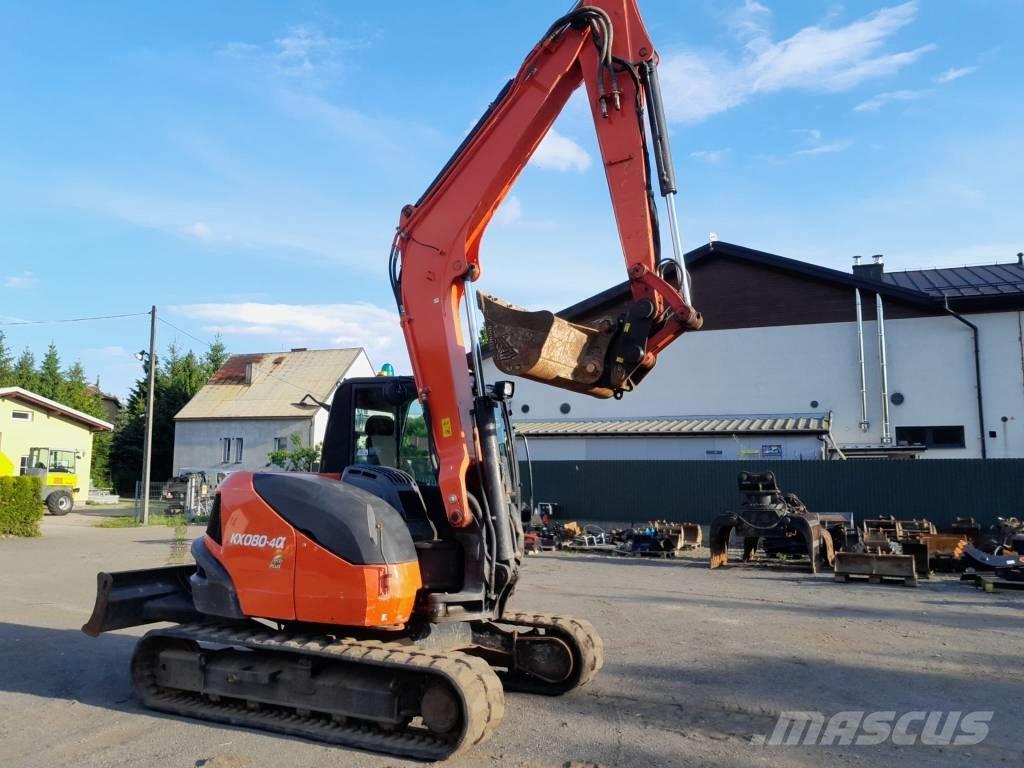 Kubota KX 080-4 Escavadoras Midi 7t - 12t