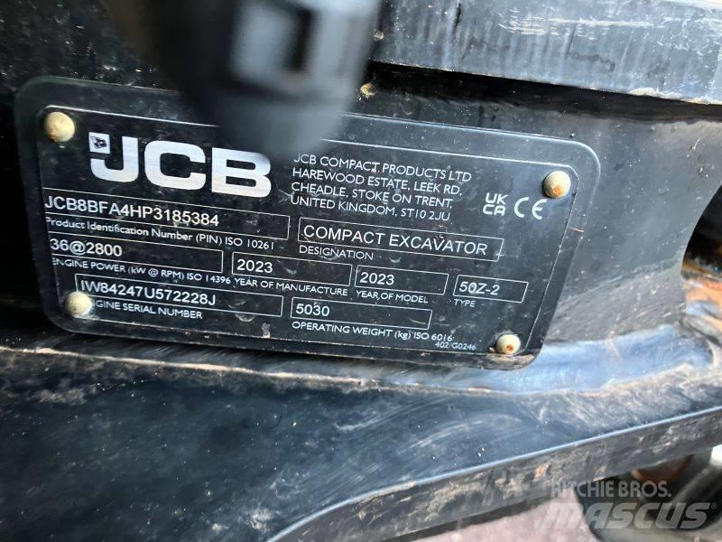 JCB 50 Z-2 Mini Escavadoras <7t