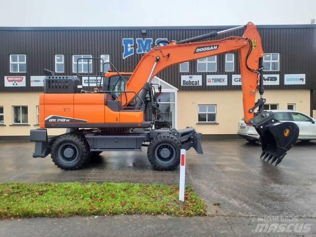 Doosan Dx140W-7 Escavadoras de rodas