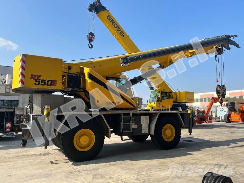 Grove RT550E Gruas Fora-de-estrada