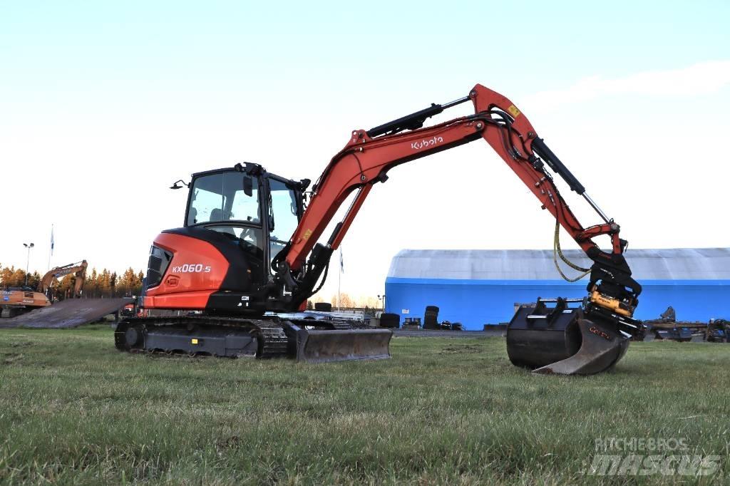 Kubota KX060-5 Mini Escavadoras <7t