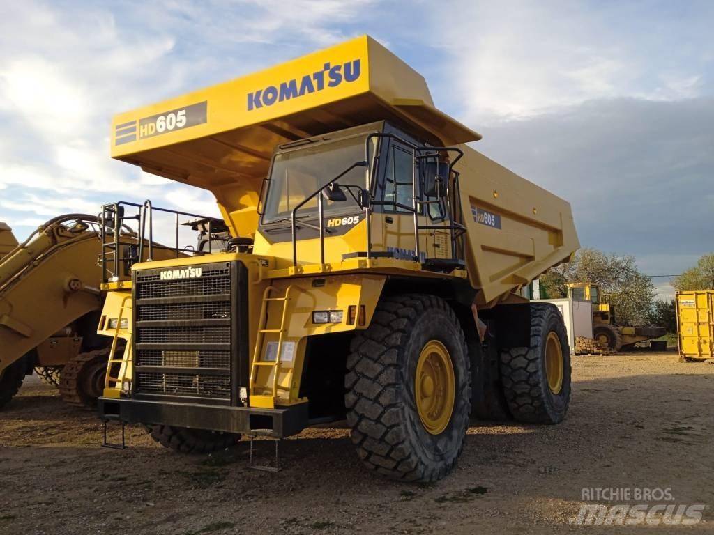 Komatsu HD 605-7E0 Camiőes dumper basculantes rígidos
