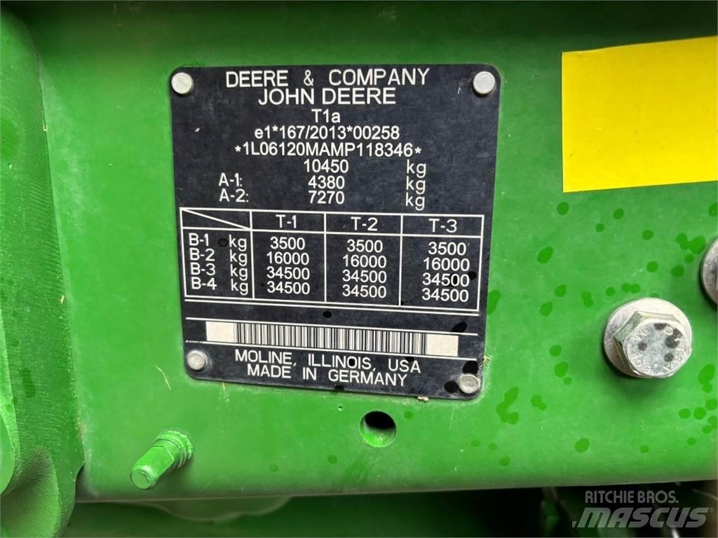 John Deere 6120M Tratores Agrícolas usados