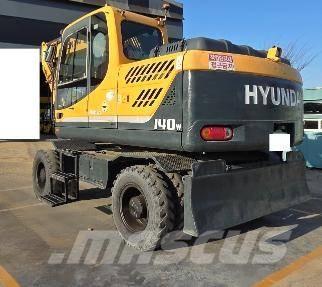 Hyundai Robex 140 W Escavadoras de rodas