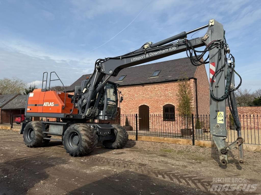 Atlas 150 W Escavadoras de rodas