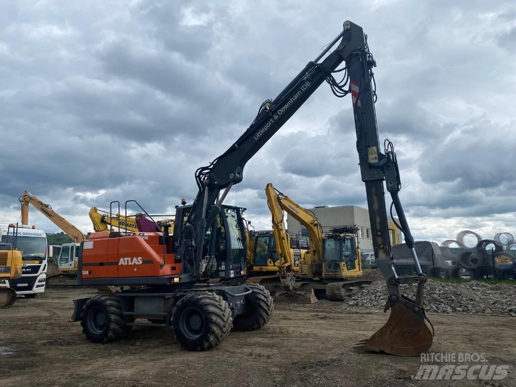 Atlas 150 W Escavadoras de rodas