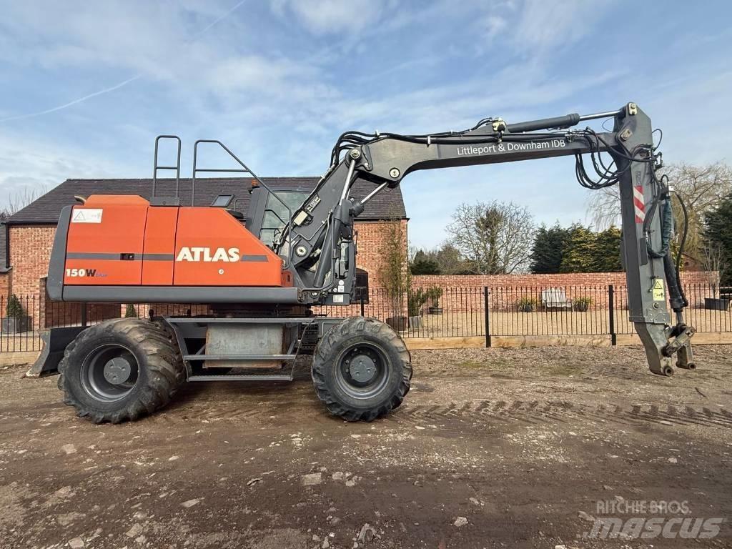 Atlas 150 W Escavadoras de rodas