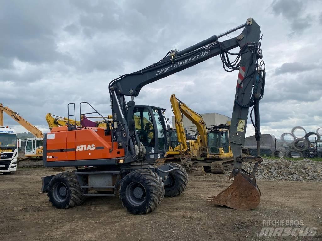 Atlas 150 W Escavadoras de rodas