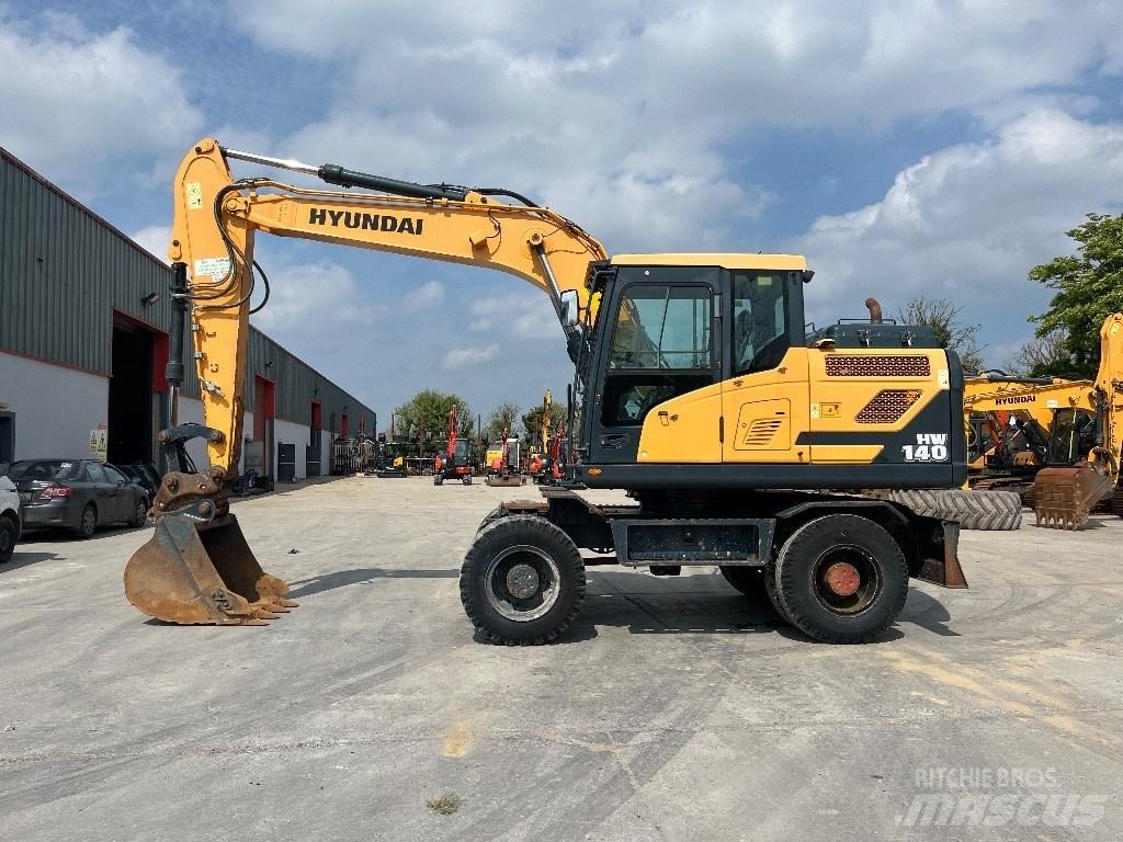 Hyundai HW140 Escavadoras de rodas